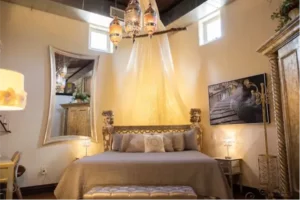 Riverwalk Bedroom at Wizards Guest Cottage